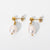 IG Style Bowknot Stainless Steel 18K Gold Plated Earrings