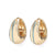 Versatile Droplet Geometric Zircon Drop Earrings