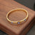 Retro Vintage Eye Stainless Steel Electroplating Bangles