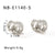 IG Style Stainless Steel Electroplating Earrings