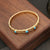 Retro Vintage Eye Stainless Steel Electroplating Bangles