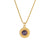 Fashion Circle Geometric Stainless Steel 18K Gold Plated Necklaces