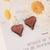 Women Heart Copper Electroplating Earrings