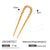 Pearl U-Shape Stainless Steel Electroplating Hair Pins