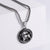 Men Animal Metal Retro Vintage Chain Zodiac Sign Stainless Steel Pendants