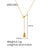 IG Style Stainless Steel 18K Gold Plated Necklaces