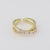 Women Metal Gold Plated Copper Rings