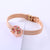 Women Versatile Totem Stainless Steel Diamond Inlay Bracelets