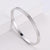 Women Minimalist Metal Bohemian Geometric Stainless Steel Bangles