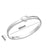 Moderate Luxury Ellipse Stainless Steel 18K Gold Plated Bangles