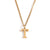 Fashion Letter Number Geometric Text Stainless Steel 18K Gold Plated Necklaces