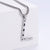 Men Metal Retro Vintage Number Text Letter Stainless Steel Polishing Pendants