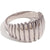 Bold Fashion Circle Geometric Stainless Steel 18K Gold Plated Rings