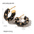 IG Style Circle Geometric Stainless Steel 18K Gold Plated Earrings