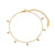 Minimalist Women Geometric 18K Gold Plated Anklets