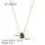 IG Style Droplet Droplet Geometric Stainless Steel Electroplating Necklaces