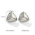 IG Style Triangle Geometric Stainless Steel Electroplating Earrings