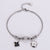 Expressive Women Four-leaf Clover Flower Stainless Steel Bracelets