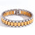 Minimalist Women Circle Geometric Stainless Steel 18K Gold Plated Bracelets