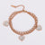 Women Minimalist Circle Geometric Stainless Steel Electroplating Bracelets