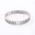 Unisex Minimalist Geometric Stainless Steel Electroplating Bracelets