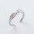 Retro Vintage Women Geometric Geometric Stainless Steel Electroplating Rings