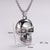 Minimalist Skull Stainless Steel Polishing Pendants