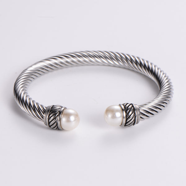 Punk Circle Stainless Steel Handmade Bangles