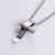 Minimalist Cross Stainless Steel Electroplating Pendants