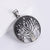 Unisex Metal Retro Vintage Tree Stainless Steel Polishing Pendants