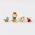 Cartoon Cartoon Zircon Zircon Inlay Earrings