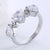 Korean Tennis / Diamond Line Circle Stainless Steel Electroplating Rings