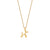 Fashion Stripe Chinese Zodiac Animal Stainless Steel 18K Gold Plated Necklaces