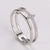 Minimalist Circle Stainless Steel Electroplating Rings