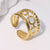 Versatile Open Ring Chain Stainless Steel Electroplating Rings