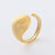 Retro Vintage Women Geometric Geometric Stainless Steel Electroplating Rings