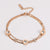 Women Moderate Luxury Circle Stainless Steel Electroplating Bracelets