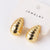 Versatile Droplet Droplet Copper Electroplating Stud Earrings