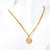 Vintage Retro Moon Star Copper Electroplating Necklaces