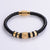 Cute & Edgy Men Irregular Rhombus Titanium Steel Electroplating Bracelets