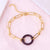 Minimalist Ellipse Round Circle Number Geometric Text Letter Zircon Electroplating Necklaces