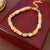 Women Luxurious Irregular Copper Plastic Handmade Bracelets