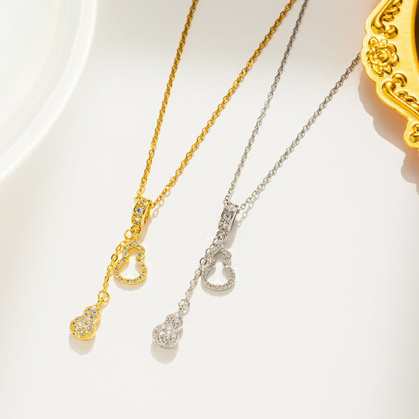 Geometric Titanium Steel 18K Gold Plated Necklaces