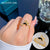 Moderate Luxury Women Crown Brass Rings