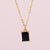 IG Style Women Quadrilateral Chinese Zodiac Animal Copper Electroplating Necklaces