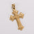 Expressive Cross Stainless Steel Electroplating Pendants