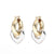 Versatile Heart Heart Zircon Drop Earrings