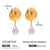 Animal Chinese Zodiac Stainless Steel Electroplating Earrings