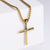 Men Metal Retro Vintage Cross Stainless Steel Polishing Pendants