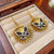 Medieval Butterfly Geometric Alloy Electroplating Earrings